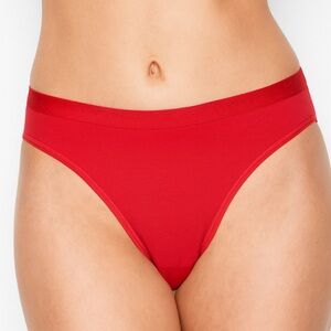 Victoria’s Secret Cotton Bikini Panty Red Large